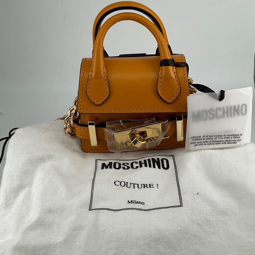 Moschino Leather Mini Bag